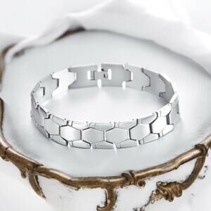 NEW stainless steel watch band style bracelet jewelry gift B24